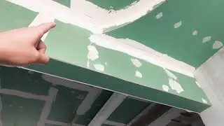 اخطاء في تنفيذ جبس الاسقف /ديكور الداخلي - اشراف على التنفيذ/ الجزء الاول