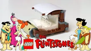 LEGO Flintstones car - How To Build