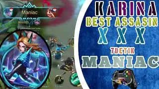 KARINA  !  BEST ASSASIN -  Mobile Legends Savage 