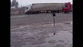 Авария из-за проститутки! Жесть!