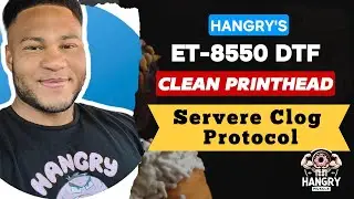 How to Clean DTF Printhead: ET-8550 & Other Printers (Clear DTF Clogs)