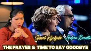Sissel Kyrkjebø & Andrea Bocelli - The Prayer / Time To Say Goodbye #reactionvideo  #duet