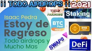 Nuevo Inicio 2021 #DEFI #SWAP #STAKING #FARM #POOL #VAULT #AIRDROPS 2021💯