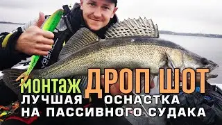 Монтаж ДРОП ШОТ на судака - лучшая оснастка для ловли на спиннинг