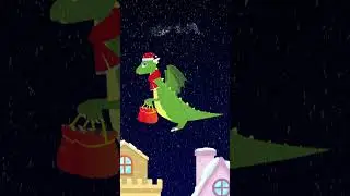 2д анимация - полёт дракончика #2danimation #shorts