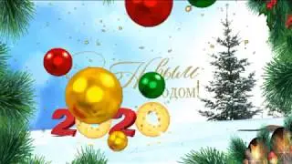 Новогоднее поздравление друзьям в ОК#СчастьяЗдоровьяУспехов   #abba-happy-new-yearmonako-belaja-zima