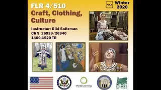 UO Global Public Humanities: Craft, Clothing and Culture by Emily Hartlerode
