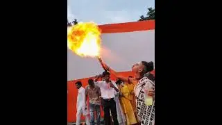 उगलती हुई आग 🔥🔥 #shortsfeed #shortsviral #shortsvideo #shorts #fire #आग #fireworks #firefighter