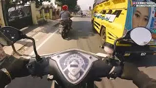 Test si KURAMA (Mio Soul Karbu) Ridding dari Garut ke Bandung