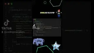 Download file in php #shorts