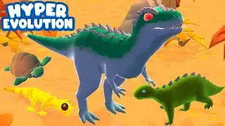 Hyper Evolution - MAX LEVEL of FISH, TURTLE, LIZARD, DINOSAUR EVOLUTION