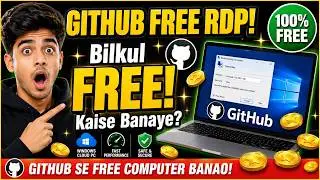 How To Make GitHub Free RDP In 2023 Using GitHub- Solve GitHub RDP Problem|Vps/Rdp