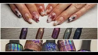 Holografic Stars - Madam Glam HO HO HOLO COLLECTION - Holograficzne gwiadki oraz BabyBoomer