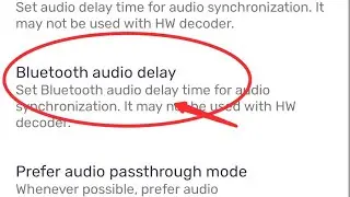 how to set Bluetooth audio delay in MX Player MX Player may Bluetooth audio delay Kaise set kare