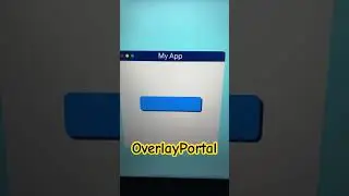 overlayportal widget in flutter 