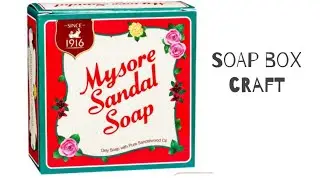 Mysore sandal soap box recycle/Turn a Soap box into antique jewelry box/ Waste material craft