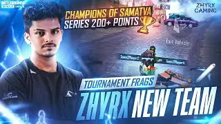 ZHYRX NEW TEAM ✈️ | CHAMPIONS OF SAMATVA SERIES 🏆 | CARNIVAL GAMING | #BGMI