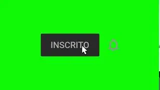 Botão de Inscreva-se e ative a notificação do Youtube para edição de vídeo