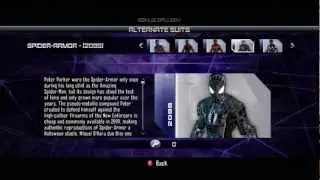 Spider-Man: Edge Of Time All Alternate Suits