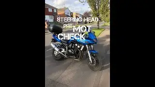 Yamaha Fazer FZS600 Steering Head Bearing Notch and Yoke Free Play Check