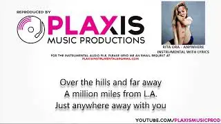 Rita Ora – Anywhere (INSTRUMENTAL with LYRICS)