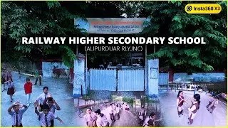 Exploring Railway Higher Secondary School 📸 Full Coverage in Insta360 4K | Nostalgic Moments 🎓