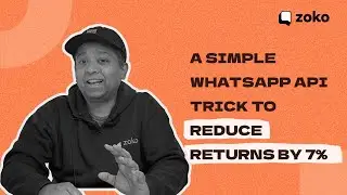 A simple WhatsApp API trick to reduce returns by 7%