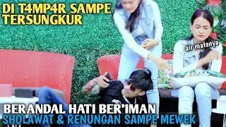 PRANK SHOLAWAT!! DI T4MP4R SAMPE TERSUNGKUR..EH MALAH😭