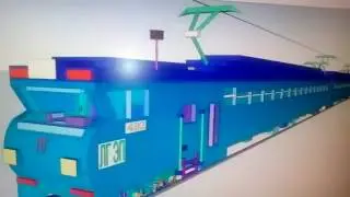 модель электропоезда