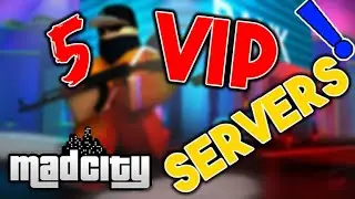5 Free Mad City VIP Servers!!! | Free Cash Grinding!?! | *Outdated*