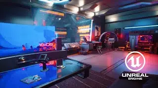 A Futuristic Apartment Project - UE4
