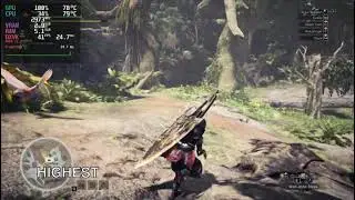Monster Hunter : World Linux Gaming Benchmark | R5 3600 + RX560