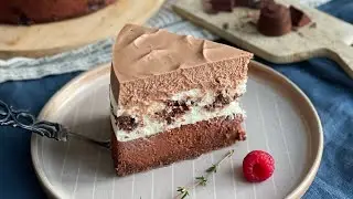 Three Chocolates Cake – tenderness in every bite! The most beautiful and delicious cake