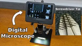Andonstar AD246S-M - Best Cheap Digital Microscope? Review Test Unboxing