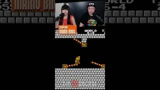 TENSE Bowser’s Castle Run in Super Mario Bros. #shorts