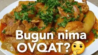 BUGUN NIMA OVQAT QILSAMIKIN deb o'tiribsizmi? Mazali Taom! Вкусный ОБЕД или УЖИН