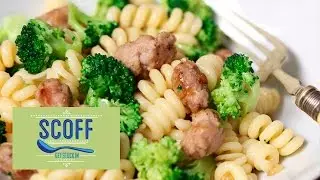 Sausage Meatball & Broccoli Pasta | Cooking For Kids 3