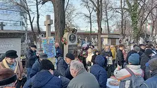 La mormântul lui Eminescu 2025