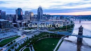 4K Drone Footage of Cincinnati, Ohio