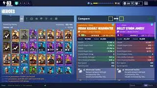 Fortnite Save The World: Urban Assault Headhunter VS Bullet Storm Jonesy