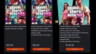 Gta 6 pre orders are expected after the first trailer in December | Wich editon will you all buy🔥😍