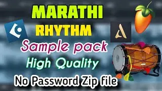 Marathi Sample pack free download|Fl studio mobile|Cubasis 3 |AEMS|Music production