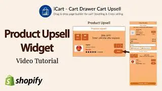 Product Upsell Widget Tutorial   iCart Cart Drawer Cart Upsell [Shopify App]
