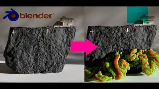 Experimental Blender Cloth Simulation / Vellum Growth in Blender