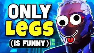Only Legs dishing out Only L's (Overwatch Funny Moments)