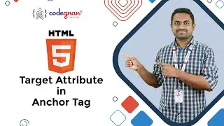 Target Attribute in Anchor Tag | Anchor Tag in HTML | HTML | Codegnan