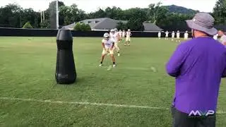 Socially Distant Tackling Circuit with SPRINT Robotic Tackling Dummy - MVP
