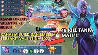BUAT JOHNSON ODETTE MUSUH COKELAT!! BUILD TERSAKIT VALENTINA 2022 | BEST BUILD VALENTINA 2022 | MLBB