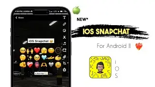 How to get iOS Snapchat on Android *New 2023 * | iOS Snapchat