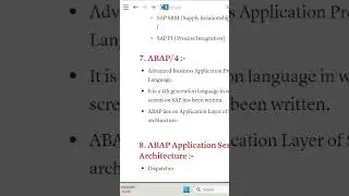 What is ABAP/4 ?      #education #sapabap #sapconsultant #saponline #sapdeveloper